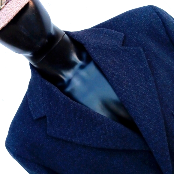 JOSEPH ABBOUD FOR NORDSTROM MEN'S PURE WOOL FULL LENGTH LUXURY OVERCOAT (CANADA) - Picture 4 of 17